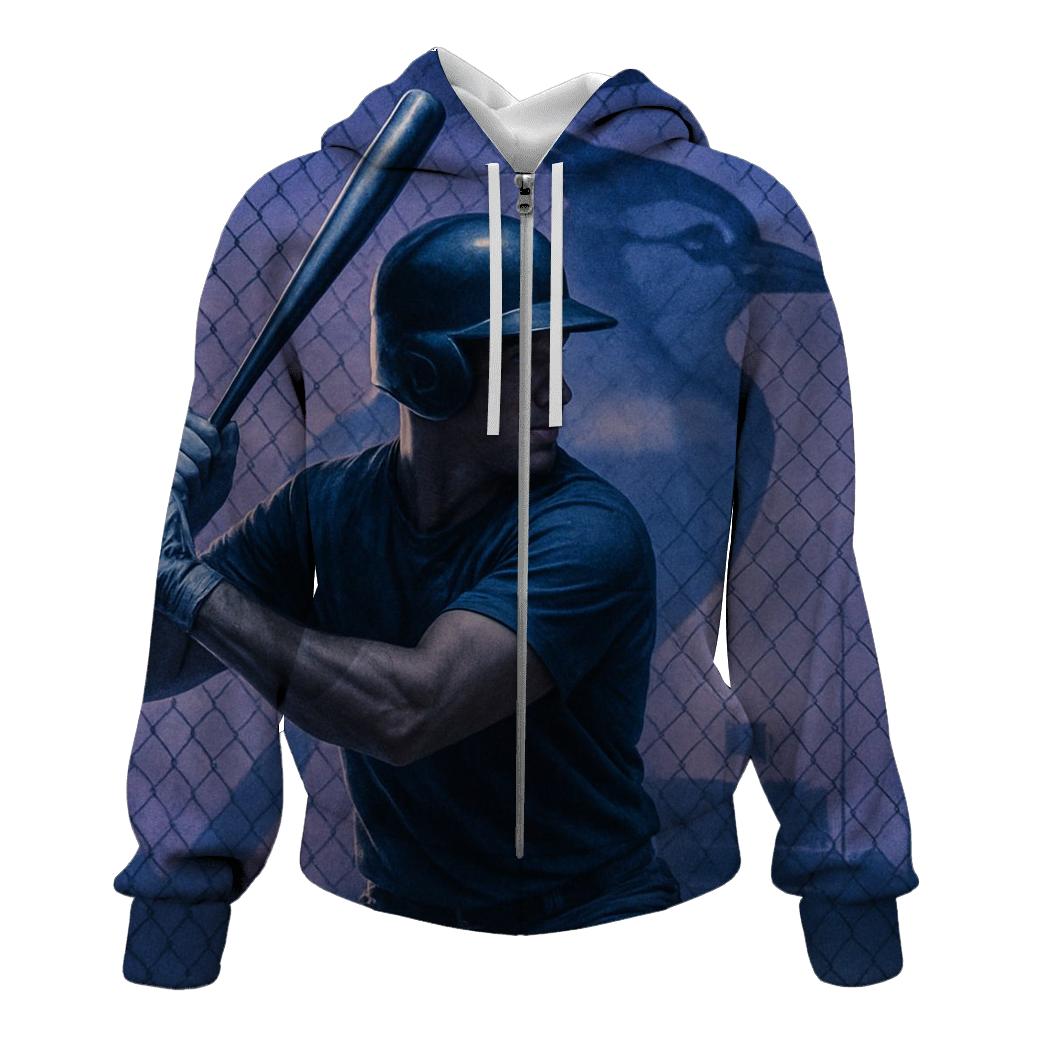 Twilight Cage Blue Jays Focus hoodies fashion