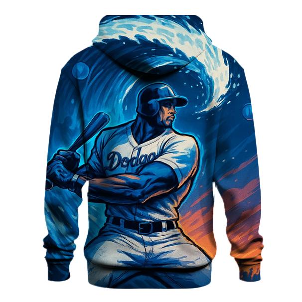 Diamond Wave Blue Storm graphic hoodies