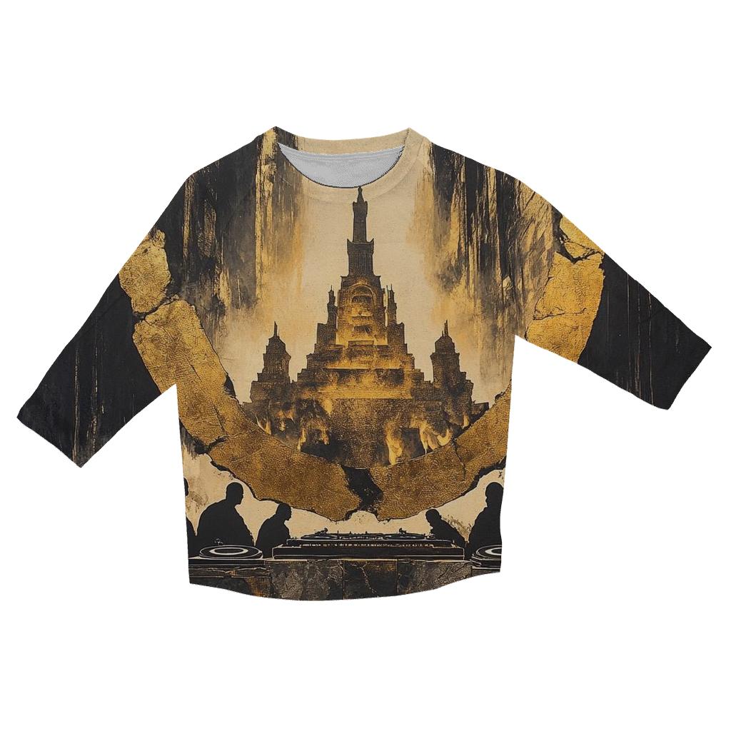 Wu Tang Temple Of Sound personalized 3/4 sleeve tees