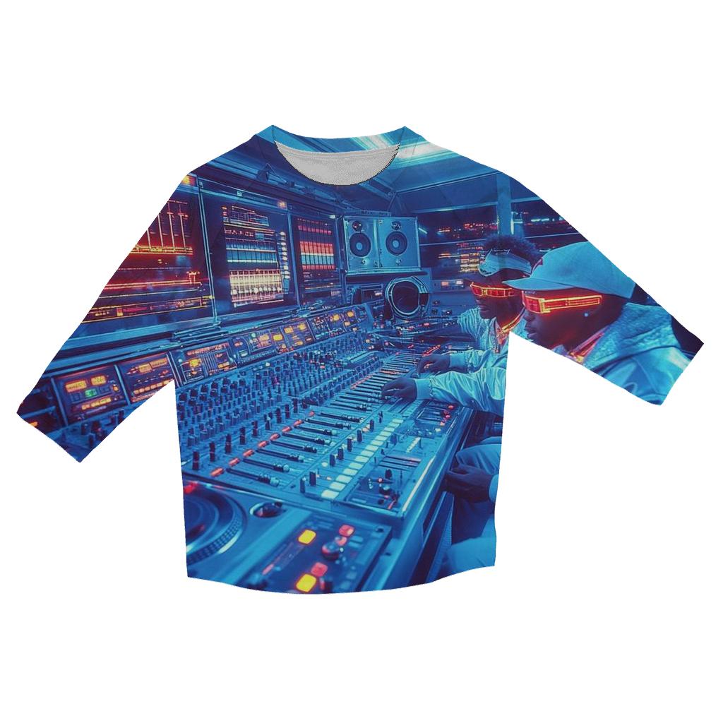Def Jam Control Room Legends fashion 3/4 sleeve shirts