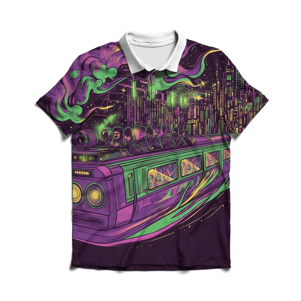 Tribe Midnight Metro Ride personalized polo shirts