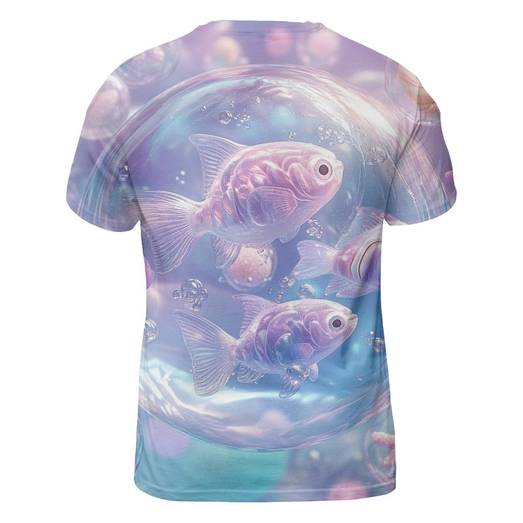 Bubblegum Aquarium Dream unique graphic print tees