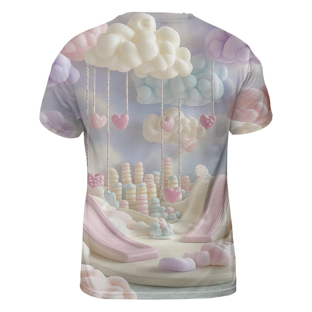Marshmallow Cloud Playground designer pattern shirts