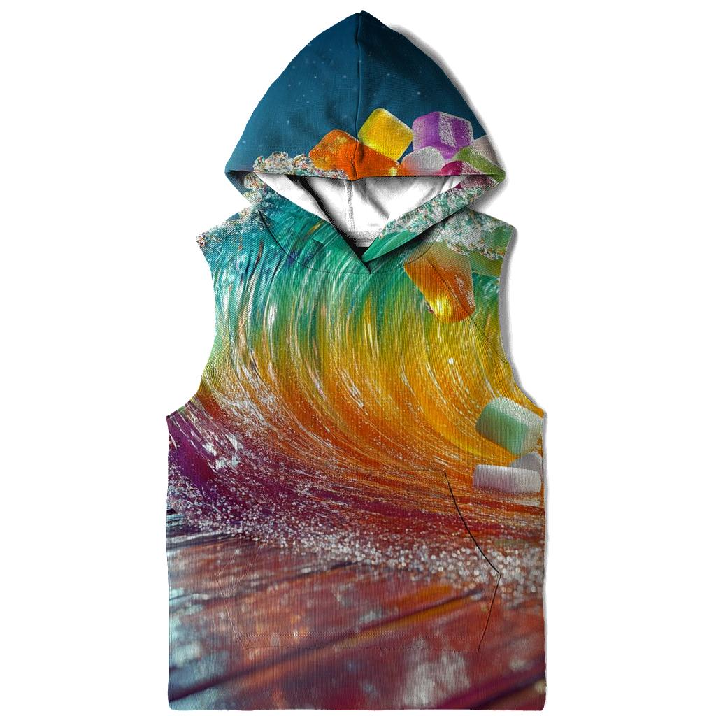 Neon Soda Wave Carnival lightweight hoodies