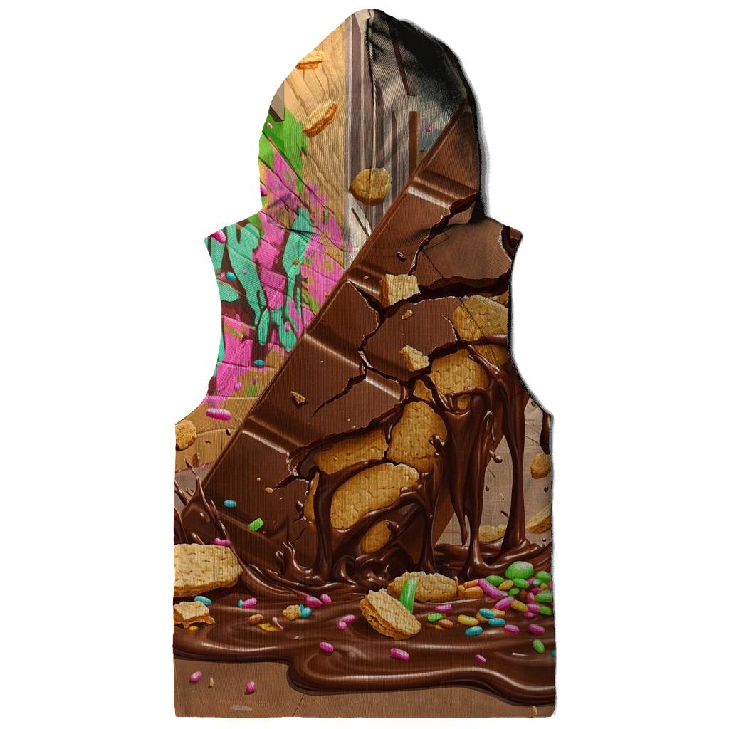 Chocolate Bar Graffiti Melt graphic hoodies