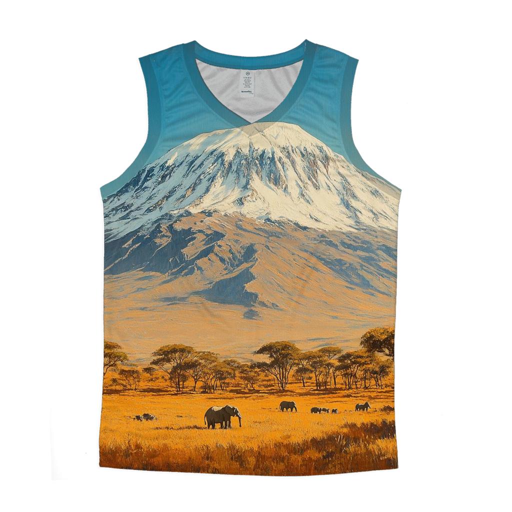 Mount Kilimanjaro Moshi designer workout tanks