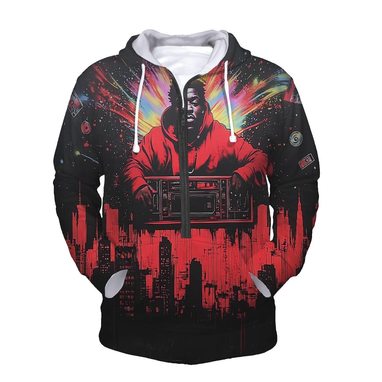 Brooklyn Skyline Biggie Dream embroidered hoodies