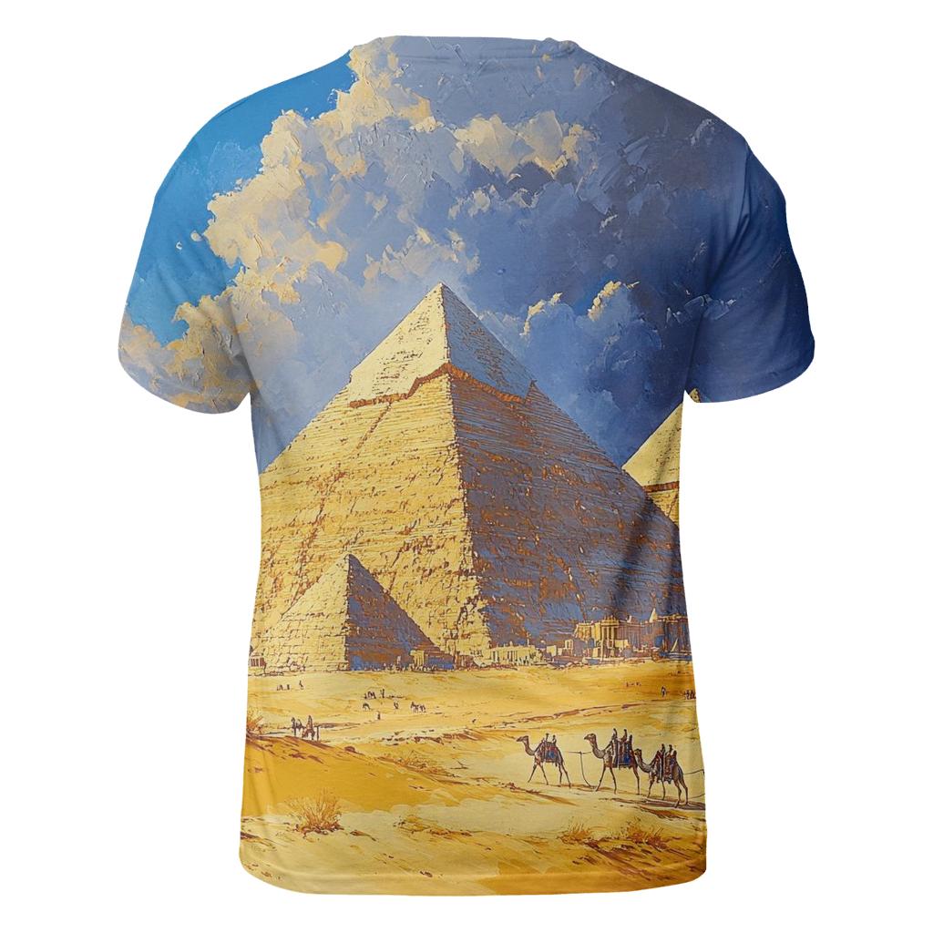 Pyramids Of Giza Cairo personalized full print shirts
