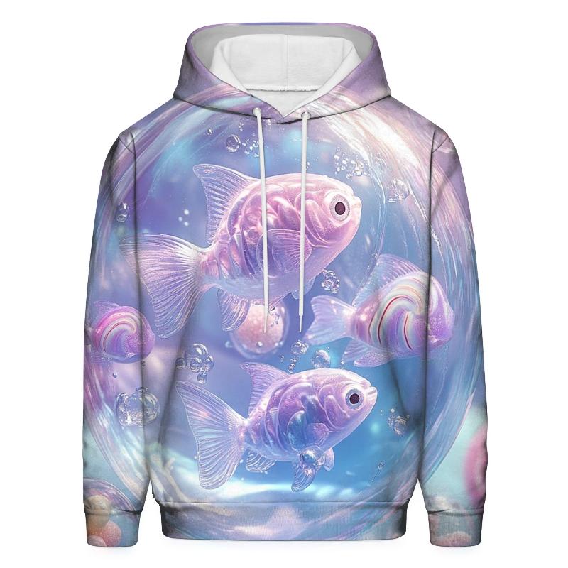 Bubblegum Aquarium Dream heavyweight hoodies