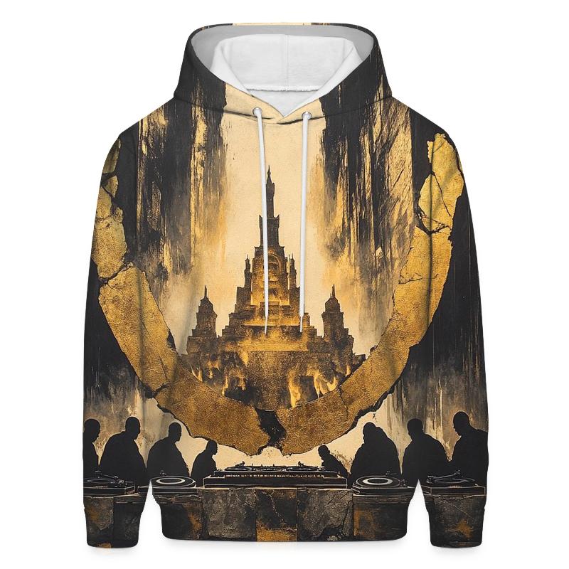 Wu Tang Temple Of Sound embroidered hoodies