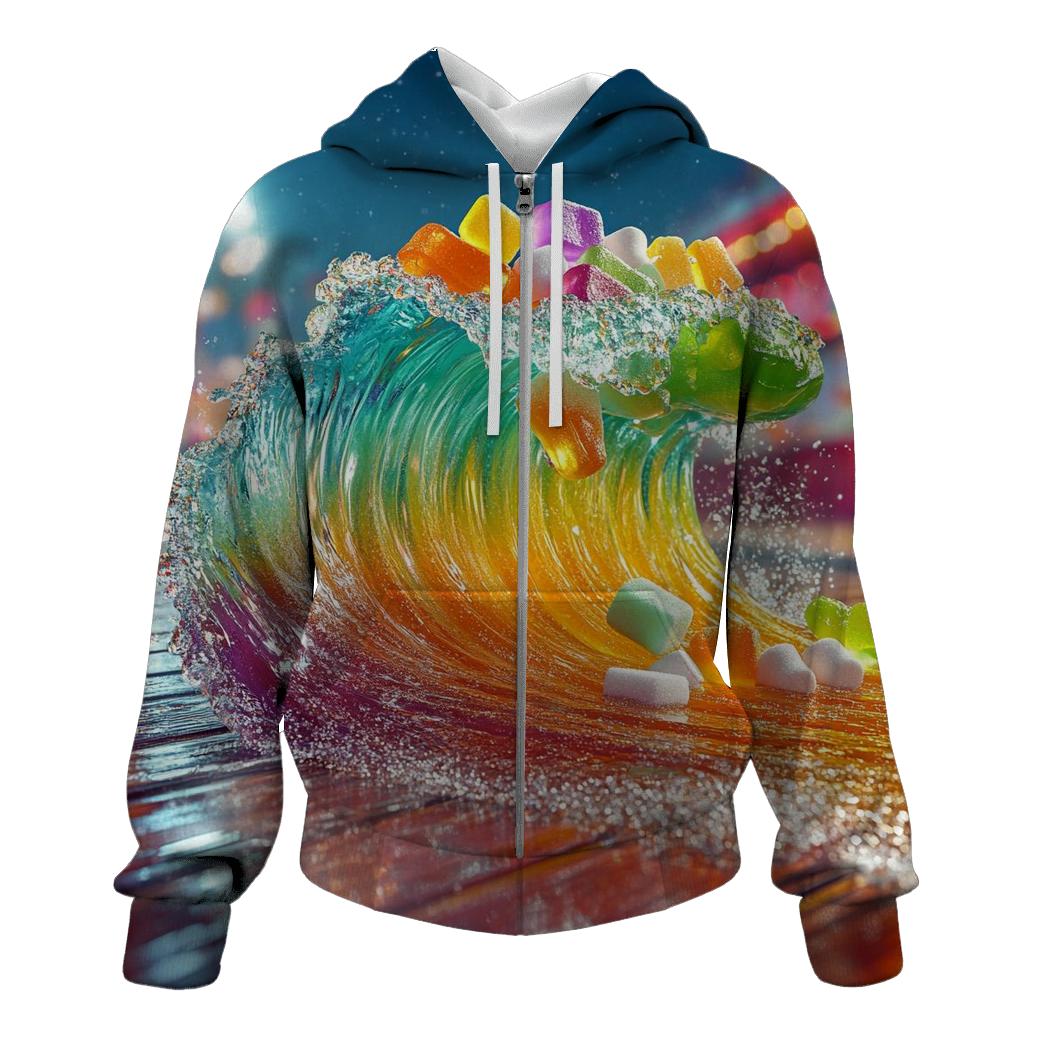 Neon Soda Wave Carnival heavyweight hoodies