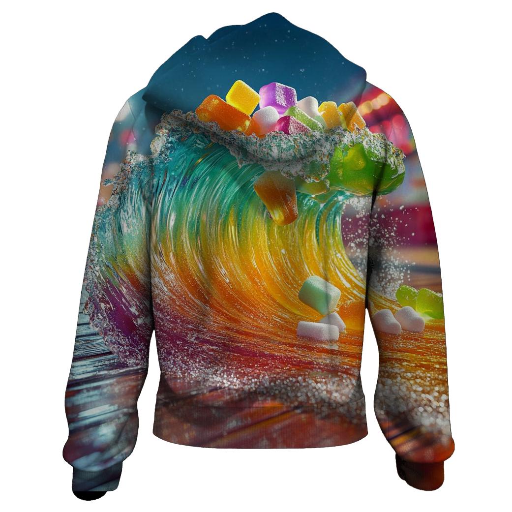 Neon Soda Wave Carnival heavyweight hoodies
