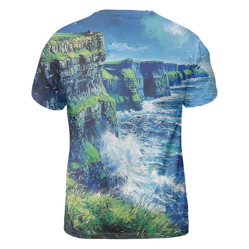 Cliffs Of Moher Clare unique graphic print tees