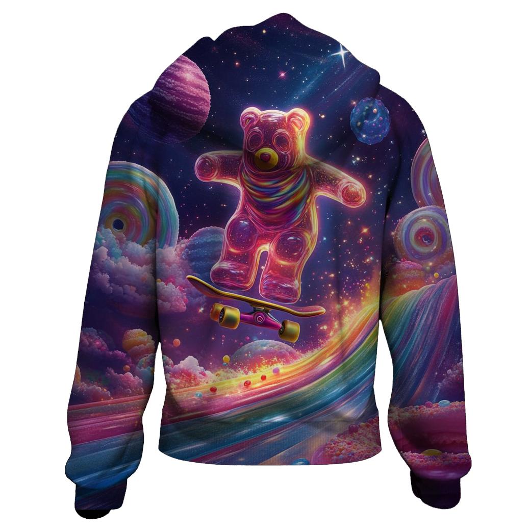 Gummy Galaxy Street Skater pullover hoodies
