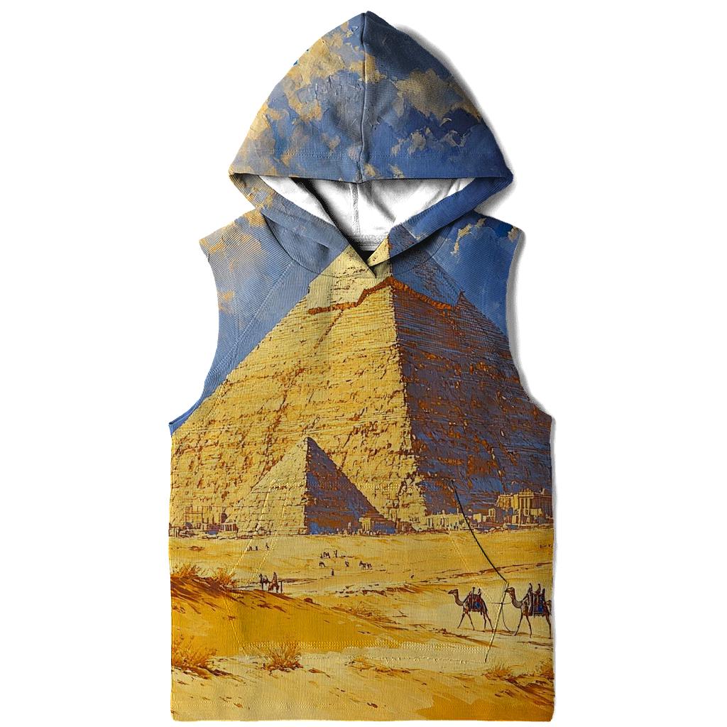 Pyramids Of Giza Cairo custom hoodies