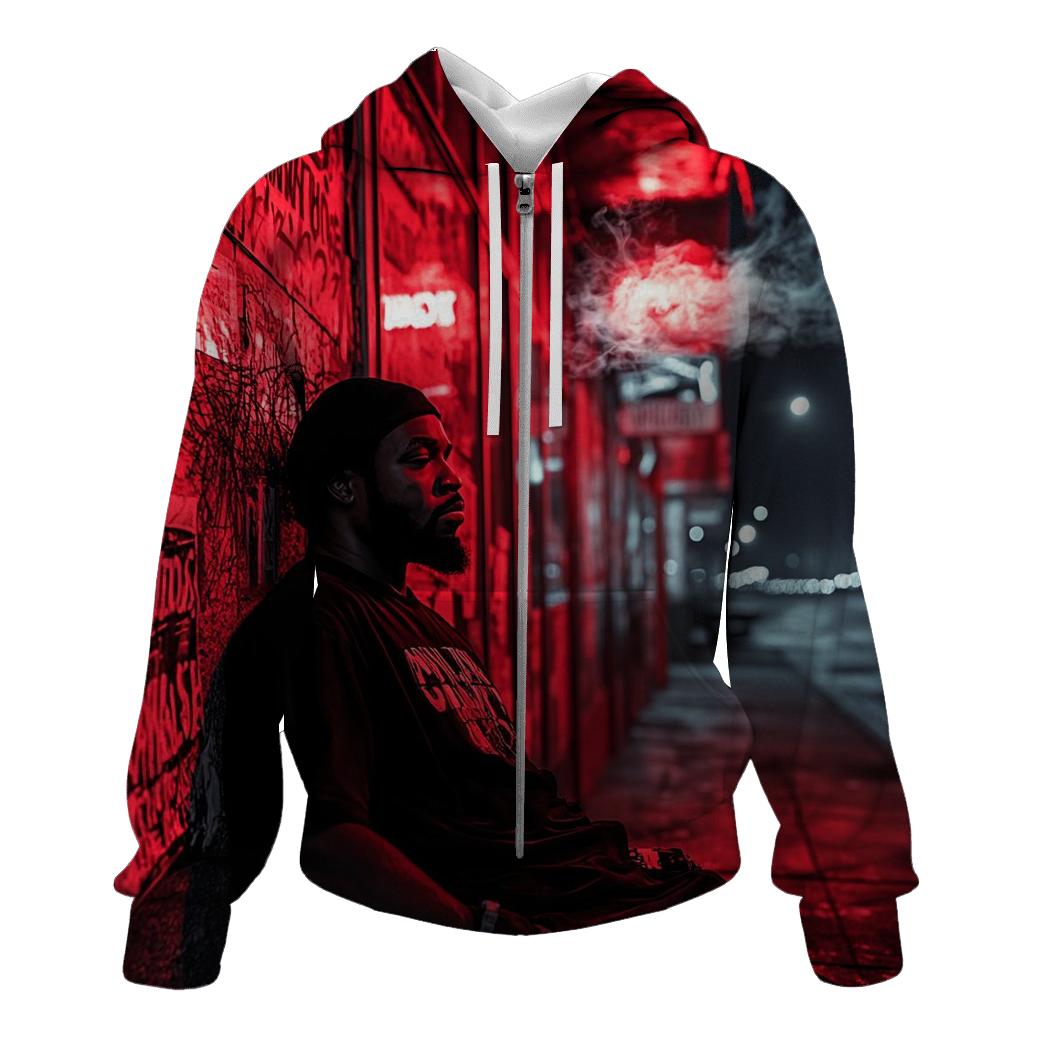 Compton Streetlight Cipher custom hoodies