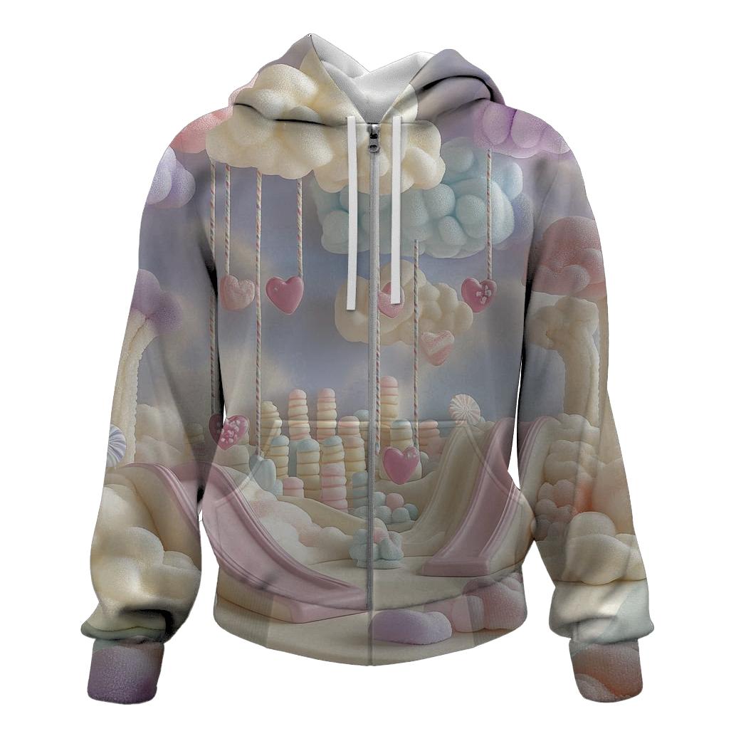 Marshmallow Cloud Playground hoodie trends