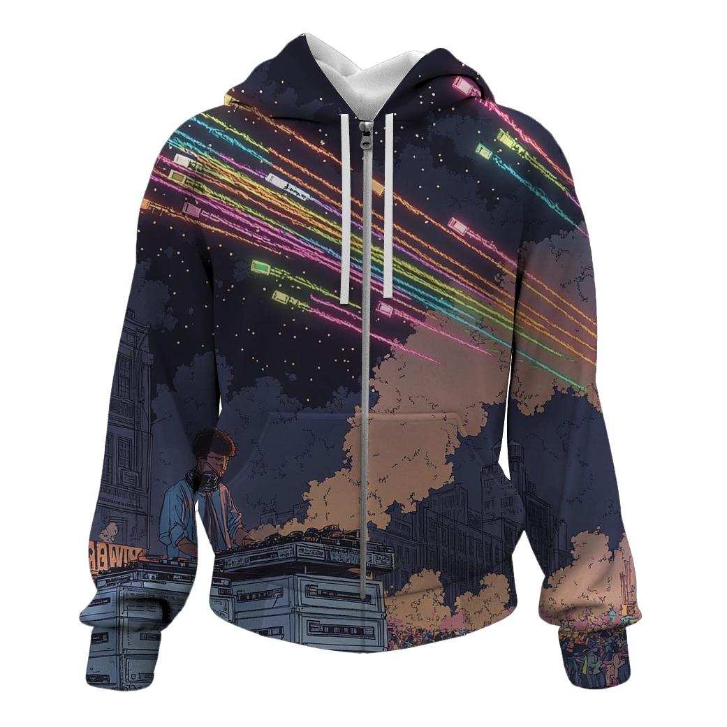 Mixtape Meteor Shower premium hoodies