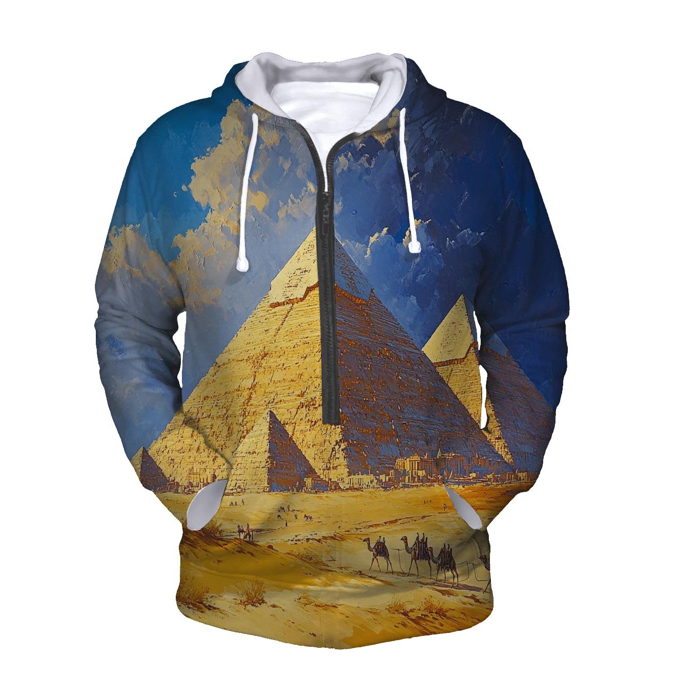 Pyramids Of Giza Cairo hoodies fashion