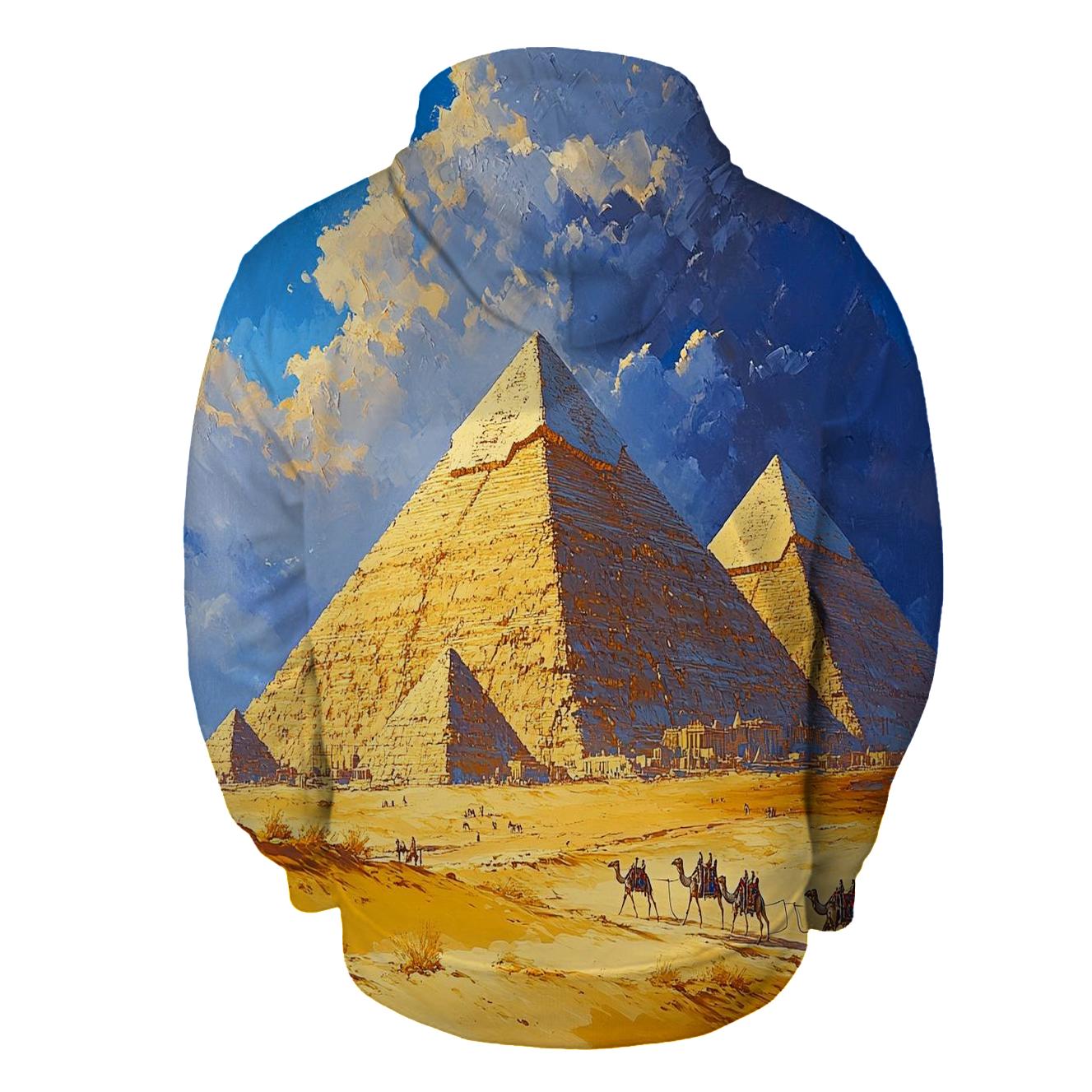 Pyramids Of Giza Cairo hoodies fashion