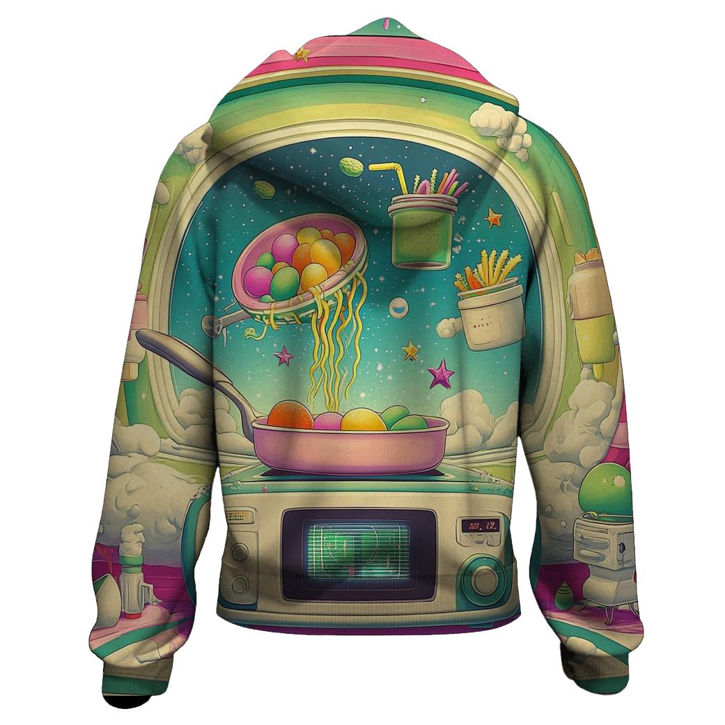 Cosmic Kitchen Catastrophe lightweight hoodies