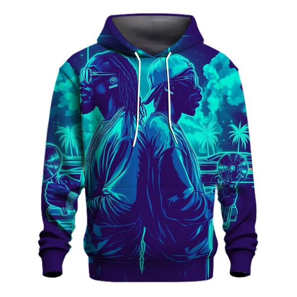 West Coast Chronic Neon Flow heavyweight hoodies