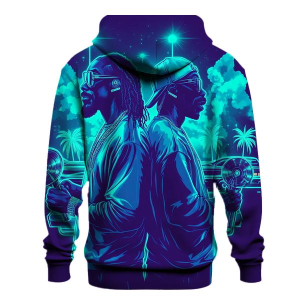 West Coast Chronic Neon Flow heavyweight hoodies