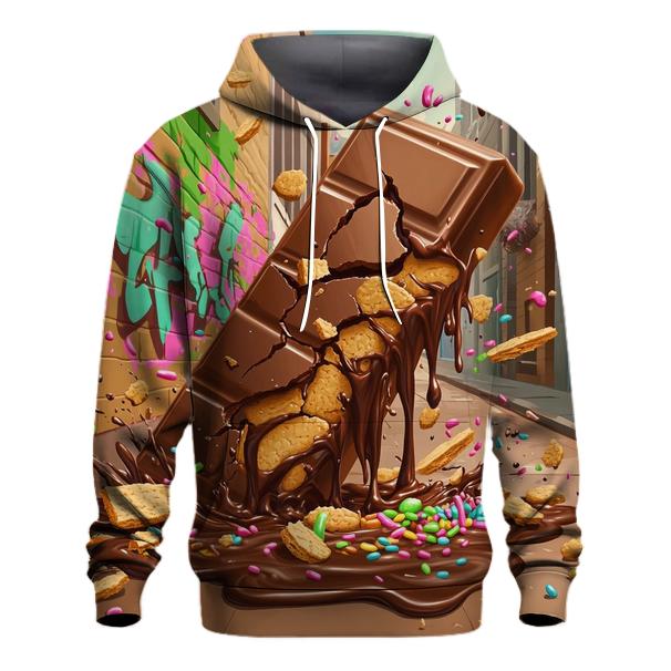 Chocolate Bar Graffiti Melt hoodies fashion