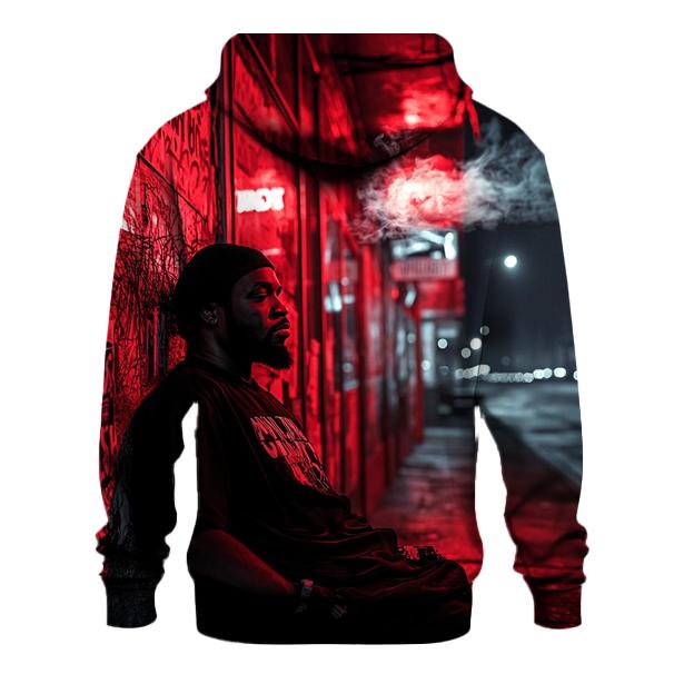 Compton Streetlight Cipher embroidered hoodies