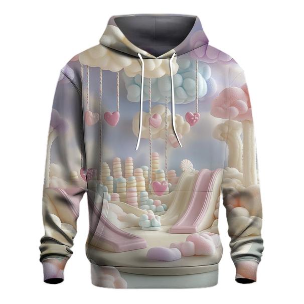 Marshmallow Cloud Playground hoodie styles