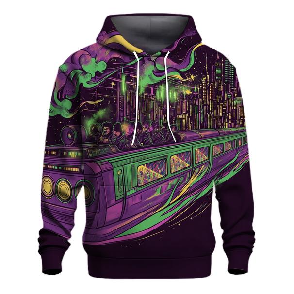 Tribe Midnight Metro Ride embroidered hoodies
