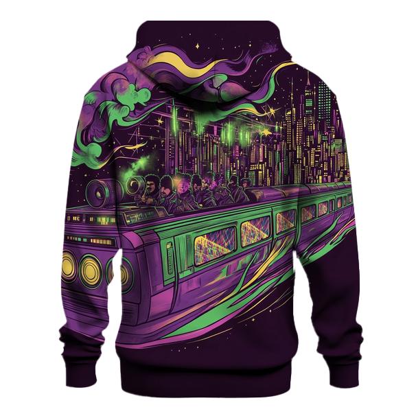 Tribe Midnight Metro Ride embroidered hoodies