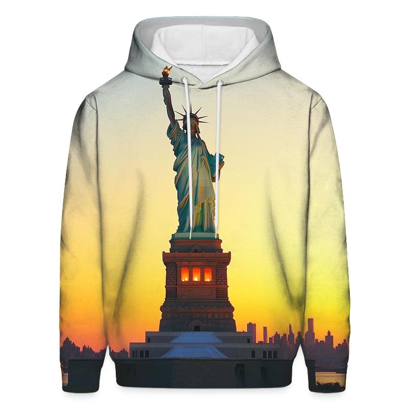 Statue Of Liberty New York heavyweight hoodies
