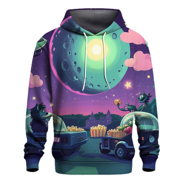 Moonlight Monster Drive In custom hoodies