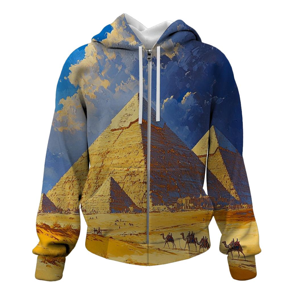 Pyramids Of Giza Cairo hoodie trends