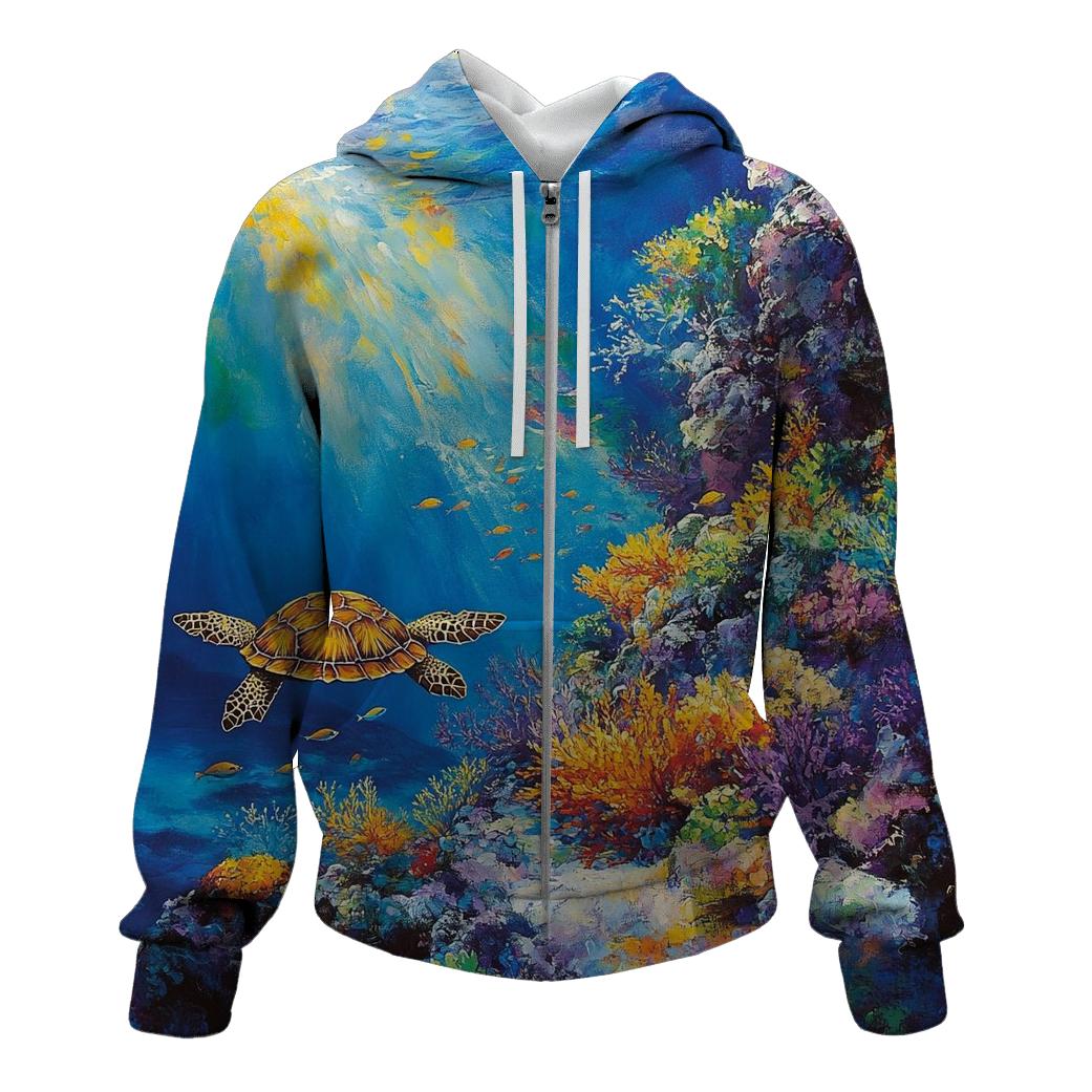 Great Barrier Reef Cairns designer hoodies