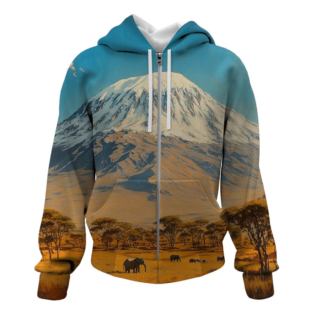 Mount Kilimanjaro Moshi premium hoodies