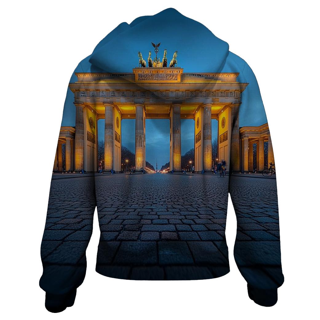 Brandenburg Gate Berlin heavyweight hoodies