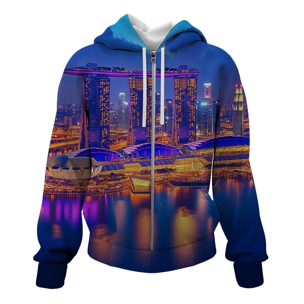 Marina Bay Sands Singapore hoodie designs