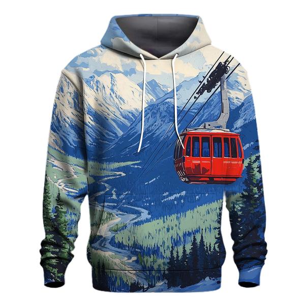 Banff Gondola Rocky Mountains pullover hoodies