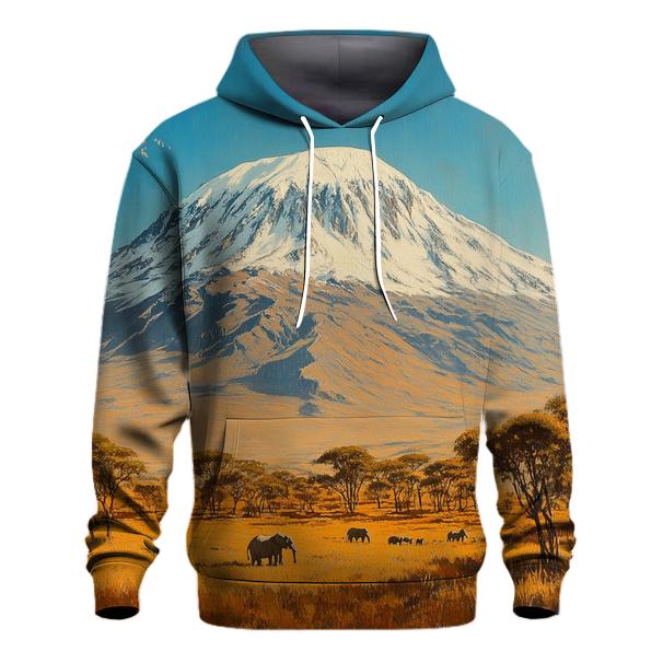 Mount Kilimanjaro Moshi pullover hoodies