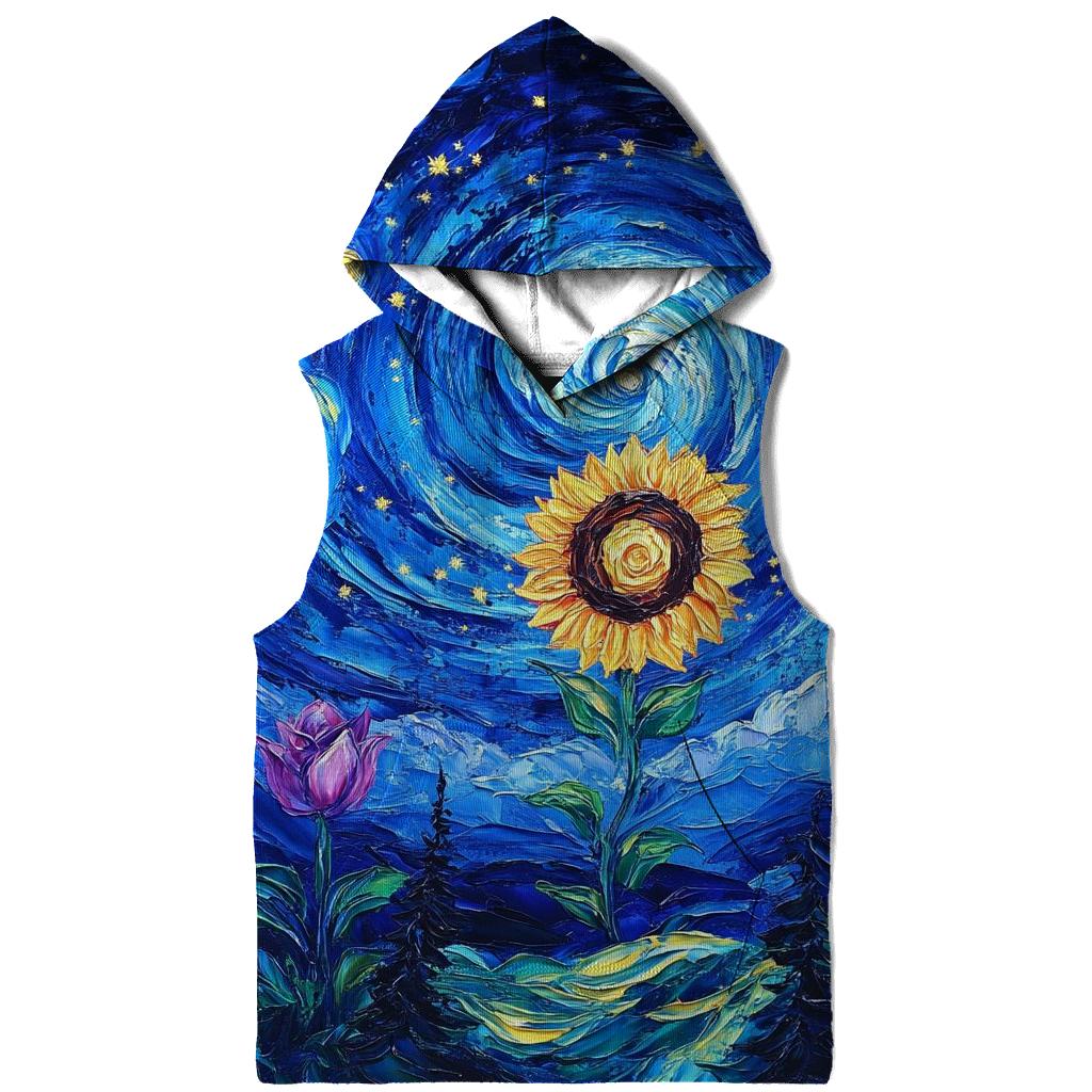 Van Gogh Inspired Nebula Garden hoodie trends