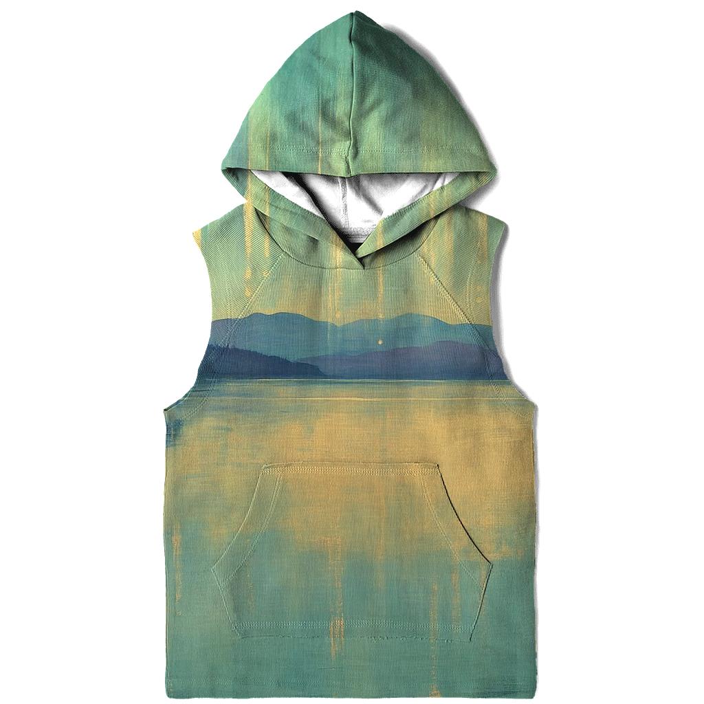 Claude Monet Inspired Aurora Lakescape hoodie styles