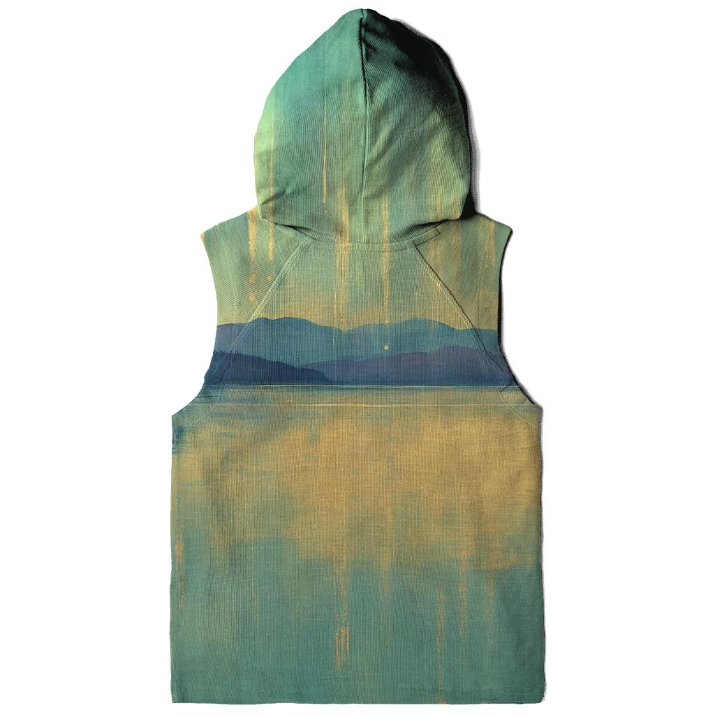 Claude Monet Inspired Aurora Lakescape hoodie styles