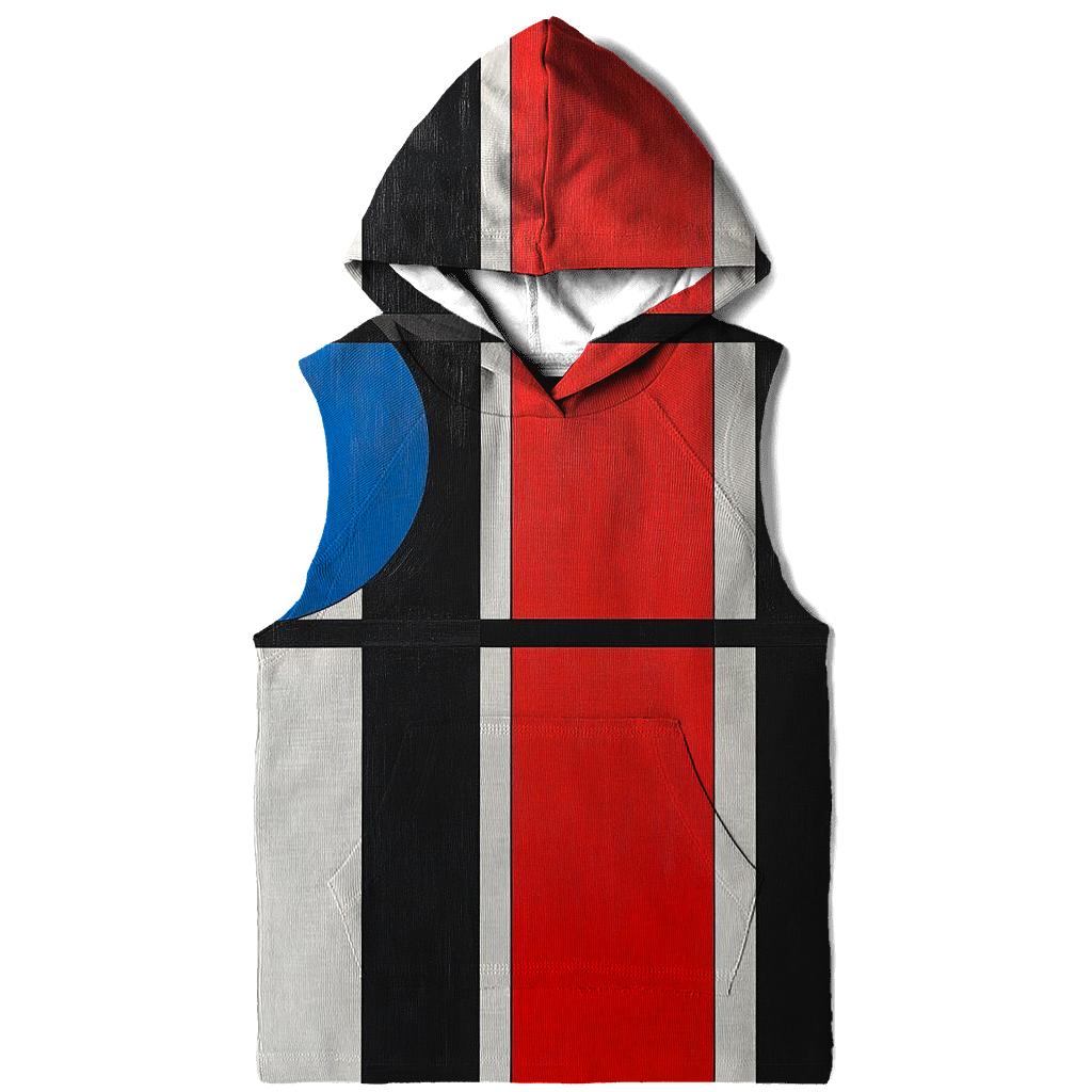 Piet Mondrian Inspired Solar System Grids hoodie trends