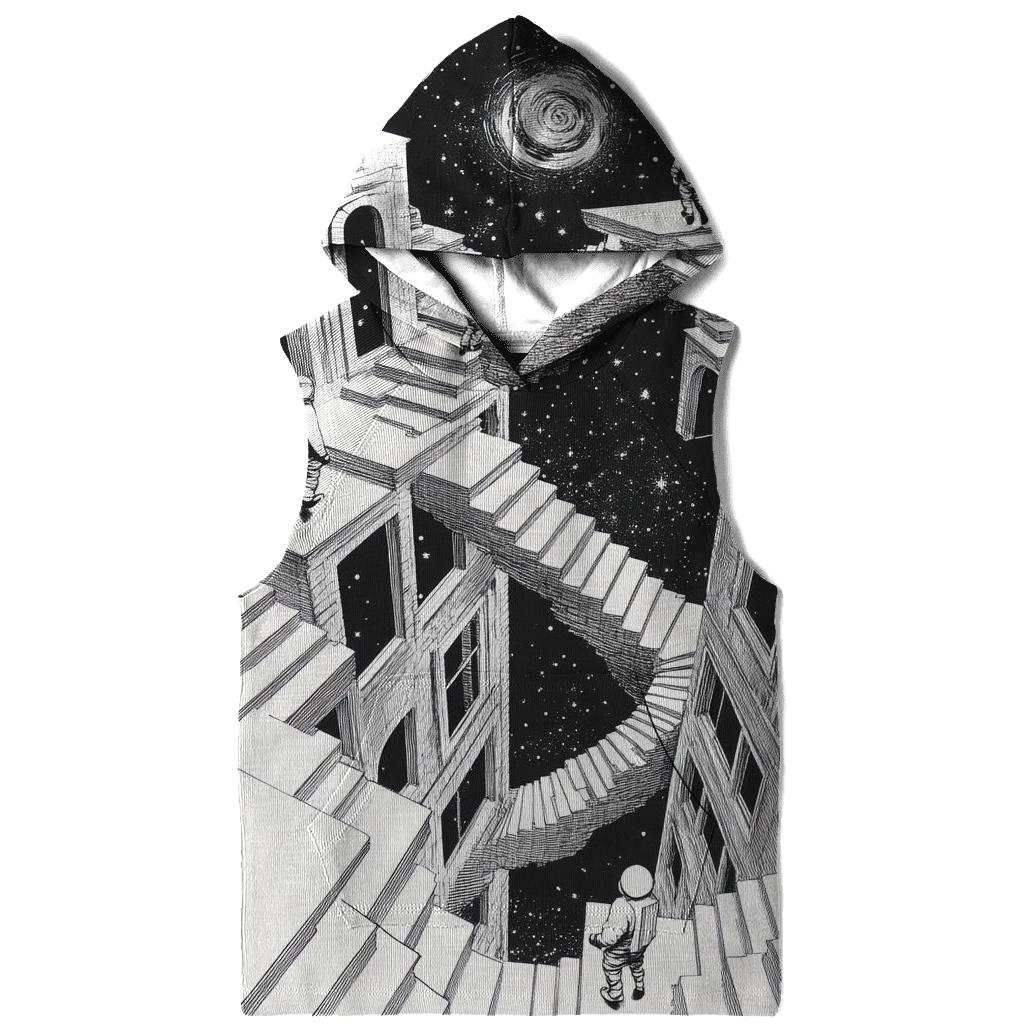 MC Escher Inspired Infinite Space Staircase hoodie trends