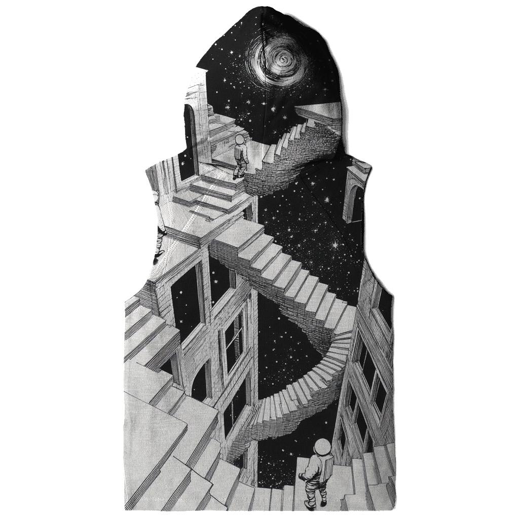 MC Escher Inspired Infinite Space Staircase hoodie trends