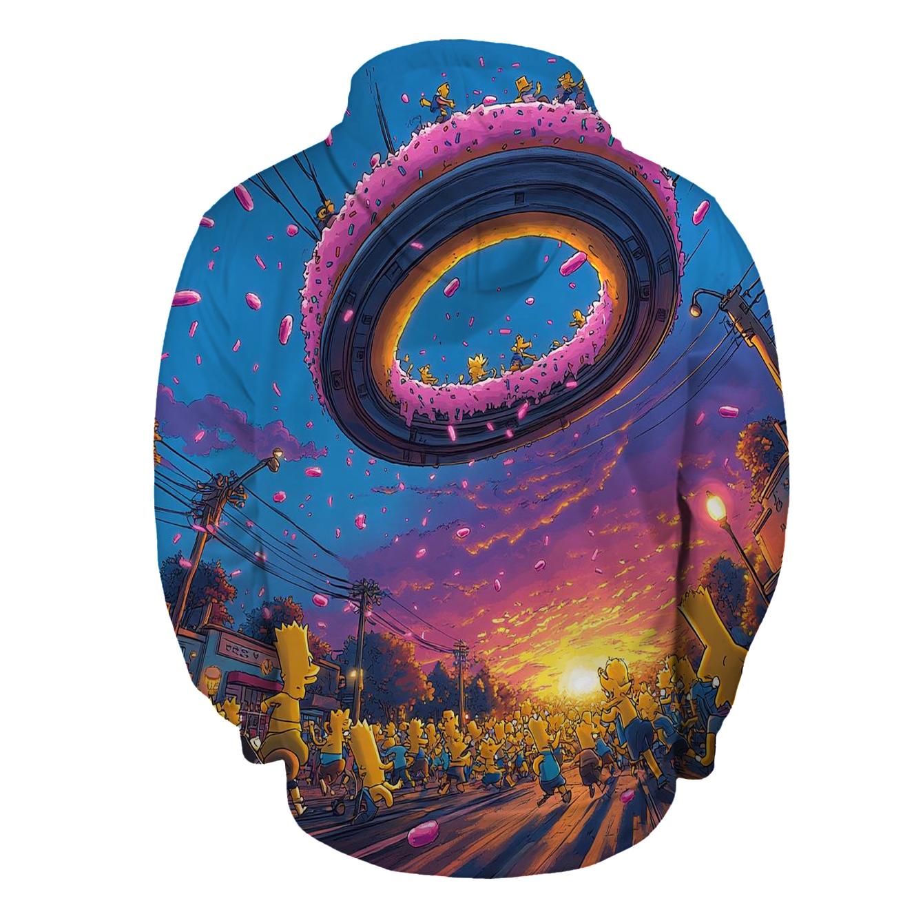 Springfield Sunset Mayhem Jam lightweight hoodies