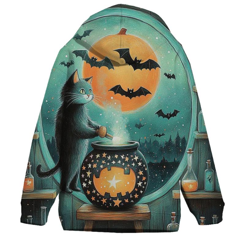Spooky Moonlit Potion Workshop pullover hoodies