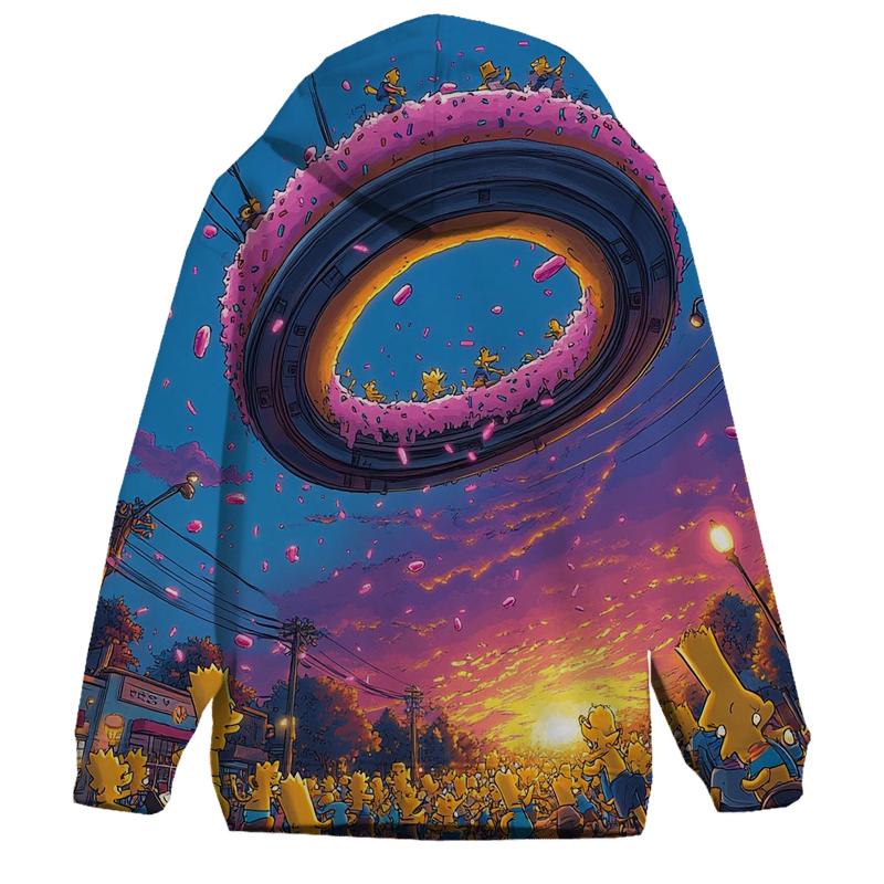 Springfield Sunset Mayhem Jam hoodies fashion